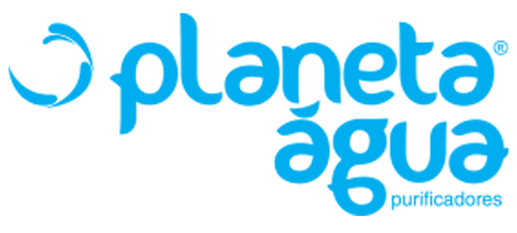 Logomarca fabricante Planeta Água.